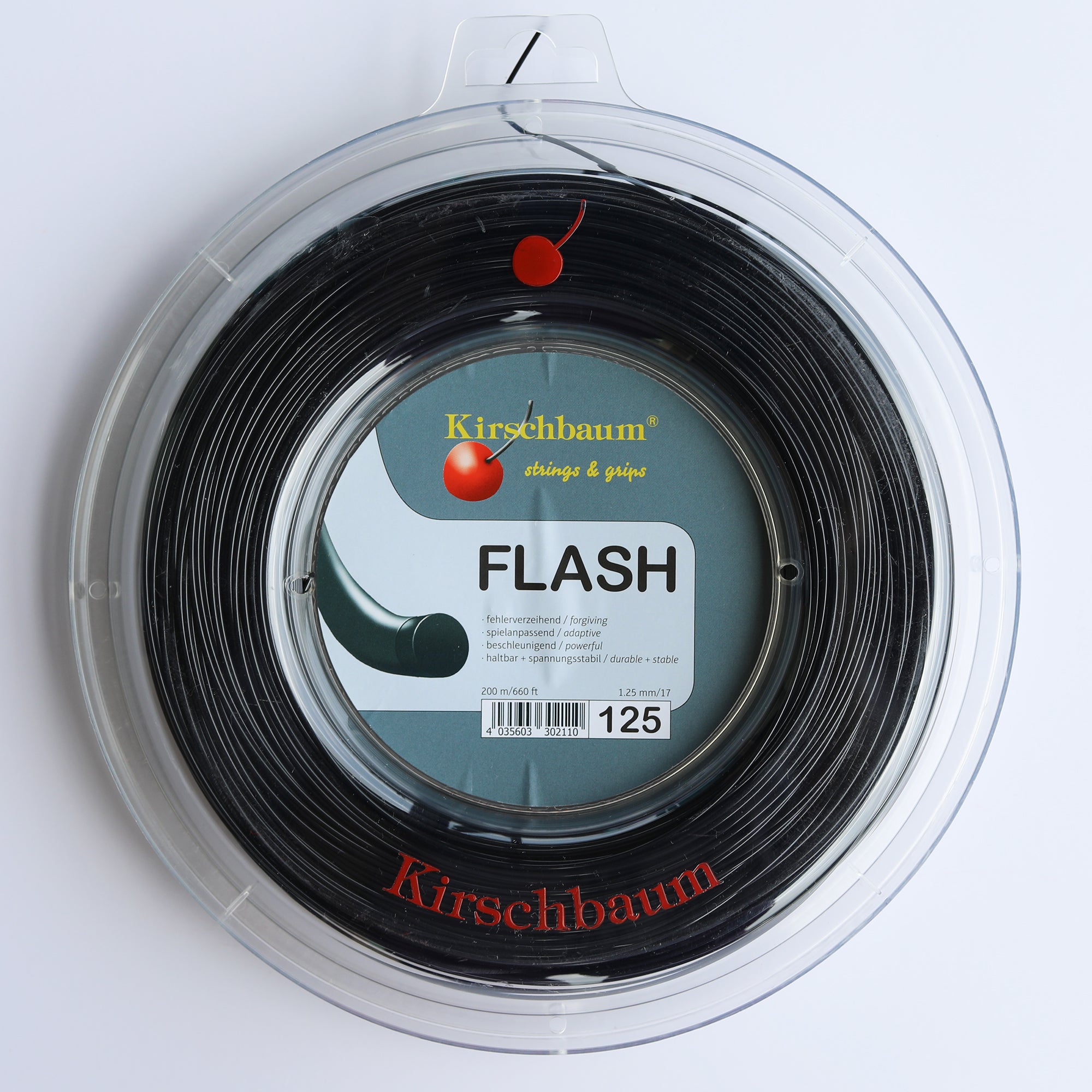 Kirschbaum Super Smash String Reel - Oranje, 1.28 mm Kirschbaum Super Smash String Reel - Oranje, 1.28 mm