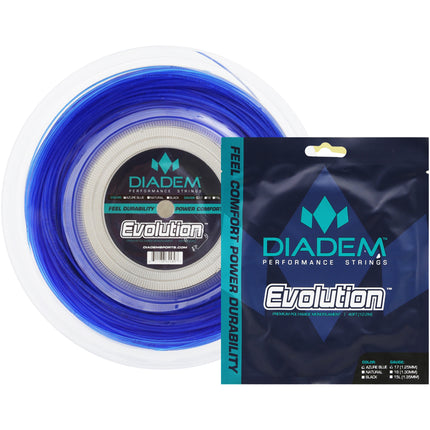 Diadem Evolution Tennis Racquet String, Reel 660ft/200m