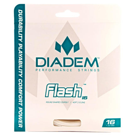 Diadem Flash Tennis Racquet String, Set 40ft/12.2m