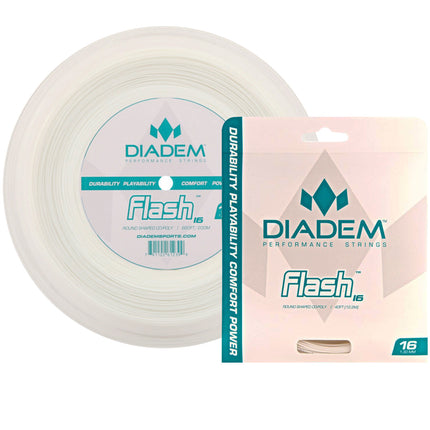 Diadem Flash Tennis Racquet String, Reel 660ft/200m