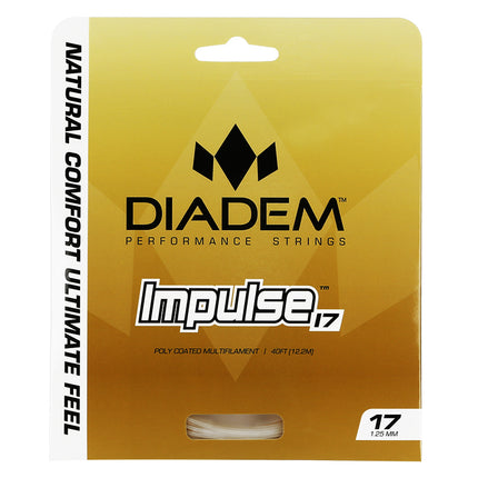 Diadem Impulse Tennis Racquet String, set 40ft/12.2m