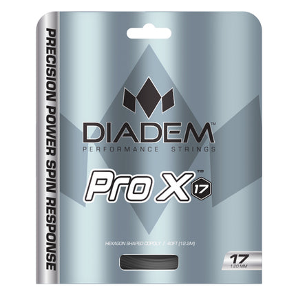 Diadem Pro X Tennis Racquet String, set 40ft/12.2m.