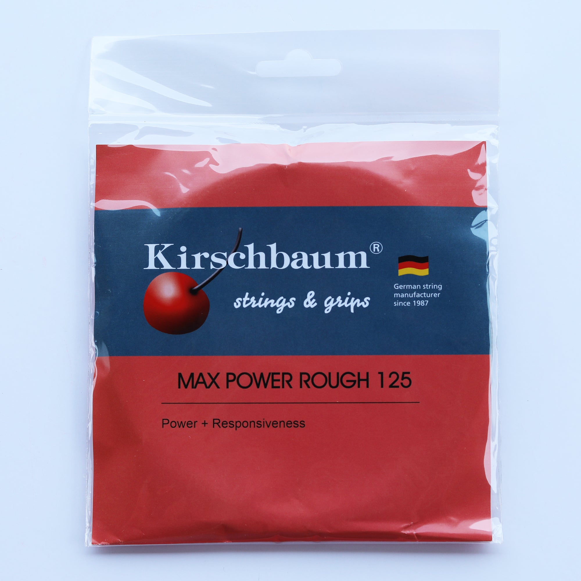 Kirschbaum Max Power Rough, tennis string, Racquet Set 40ft/12.2m