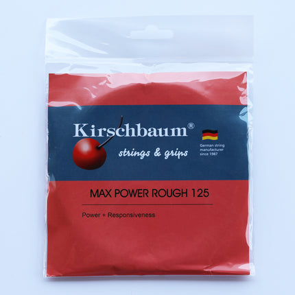 Kirschbaum Max Power Rough, tennis string, Racquet Set 40ft/12.2m