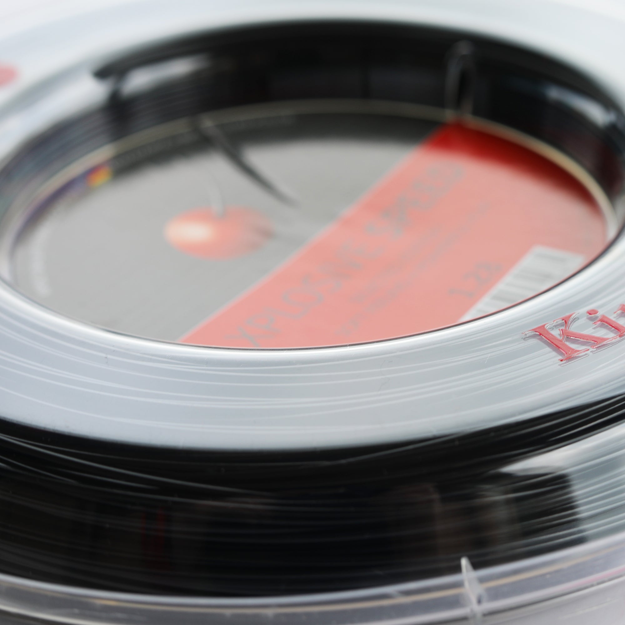 Pro's Pro Black Force Tennis Racket String – 200m (660ft) Reel – 1.19mm Gauge – Made In Germany